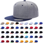 Unbranded Polyester Snapback Hat, Blank Snapback Cap