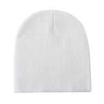 Unbranded Beanies Caps Toboggan Short Uncuffed Soft Knit in Bulk Multi-Color Plain Blank Wholesale Lot