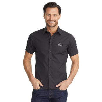 UNTUCKit TM31264 Men’s Classic Coufran Short Sleeve Button-Up Shirt