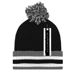 Academy Fits Knit Beanie Pom Pom 6015 - 