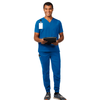 Vel Endeavor Men's 6-Pocket Double Cargo Pocket Jogger Scrub Pants VB452