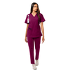 Vel Sentry Ladies 5-Pocket Double Cargo Pocket Scrub Pants VB751
