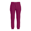 Vel Endeavor Ladies 5-Pocket Double Cargo Pocket Jogger Scrub Pants VB752