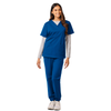 Vel Endeavor Ladies 5-Pocket Double Cargo Pocket Jogger Scrub Pants VB752