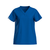 Vel Harmony Ladies 2-Pocket V-Neck Scrub Top VT701