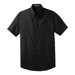 Port Authority W101 Short Sleeve Carefree Poplin Shirt