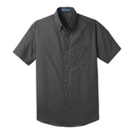 Port Authority W101 Short Sleeve Carefree Poplin Shirt