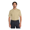 Port Authority W809 Short Sleeve SuperPro React Twill Shirt