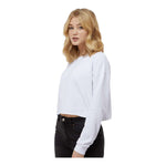 Independent Trading Co AFX24CRP Women's Lightweight Crop Crewneck Sweatshirt