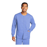 Wink Unisex WorkFlex Snap-Front Scrub Jacket WW3080 WonderWink