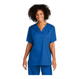 Wink WW3160 Unisex WorkFlex Chest Pocket V-Neck Scrub Top WonderWink for Medical Professionals