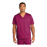 Wink WW3160 Unisex WorkFlex Chest Pocket V-Neck Scrub Top WonderWink for Medical Professionals