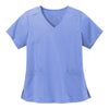 Wink Womens Premiere Flex Mock Wrap Top WW4268 WonderWink
