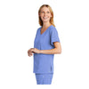 Wink Womens Premiere Flex Mock Wrap Top WW4268 WonderWink