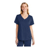 Wink Womens Premiere Flex Mock Wrap Top WW4268 WonderWink