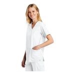 Wink Womens WorkFlex V-Neck Top Scrub WW4560 WonderWink