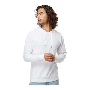 Independent Trading Co SS1000 Unisex Icon Lightweight Loopback Terry Hooded Sweatshirt - 