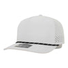 10 10 Hats R615 Black 5 Panel Rope Hat