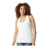 Gildan 64220LCVC Women's Softstyle CVC Racerback Tank Top