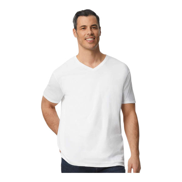 Gildan 64V00 Men's Softstyle V-Neck T-Shirt