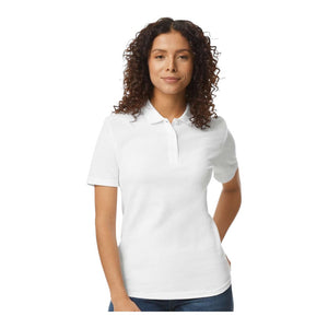 Gildan 64800L Women's Softstyle Pique Polo - 