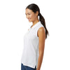 Adidas A1005 Women's Ottoman Sleeveless Polo