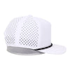 10 10 Hats R615 Black 5 Panel Rope Hat