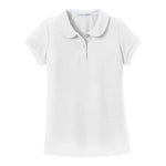 Port Authority YG503 Girls Silk Touch Peter Pan Collar Polo