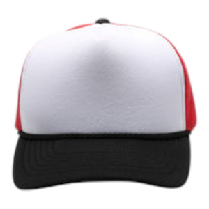 PitBull SPG10 5 Panel White Front Sponge Trucker - 