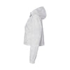 Independent Trading Co EXP64CRP Women's Lightweight Quarter-Zip Pullover Crop Windbreaker