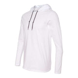 Gildan 987 Men's Softstyle Lightweight Hooded Long Sleeve T-Shirt