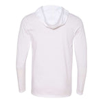 Gildan 987 Men's Softstyle Lightweight Hooded Long Sleeve T-Shirt