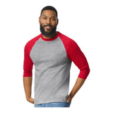 Gildan 5700 Unisex Heavy Cotton Raglan Three-Quarter Sleeve T-Shirt