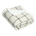 Port Authority BP43 Flannel Sherpa Blanket