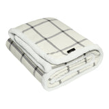 Port Authority BP43 Flannel Sherpa Blanket