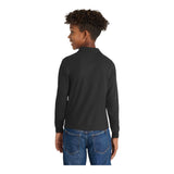 Port Authority Y500LS Youth Silk Touch Long Sleeve Polo