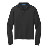 Port Authority Y500LS Youth Silk Touch Long Sleeve Polo