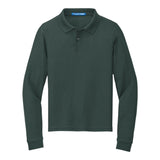 Port Authority Y500LS Youth Silk Touch Long Sleeve Polo