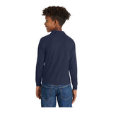 Port Authority Y500LS Youth Silk Touch Long Sleeve Polo