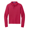 Port Authority Y500LS Youth Silk Touch Long Sleeve Polo