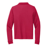 Port Authority Y500LS Youth Silk Touch Long Sleeve Polo