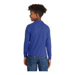 Port Authority Y500LS Youth Silk Touch Long Sleeve Polo