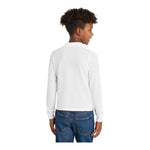 Port Authority Y500LS Youth Silk Touch Long Sleeve Polo