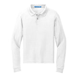 Port Authority Y500LS Youth Silk Touch Long Sleeve Polo