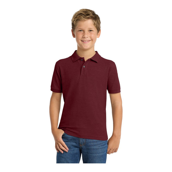 Port Authority Y500 Youth Silk Touch Polo