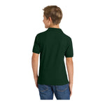 Port Authority Y500 Youth Silk Touch Polo