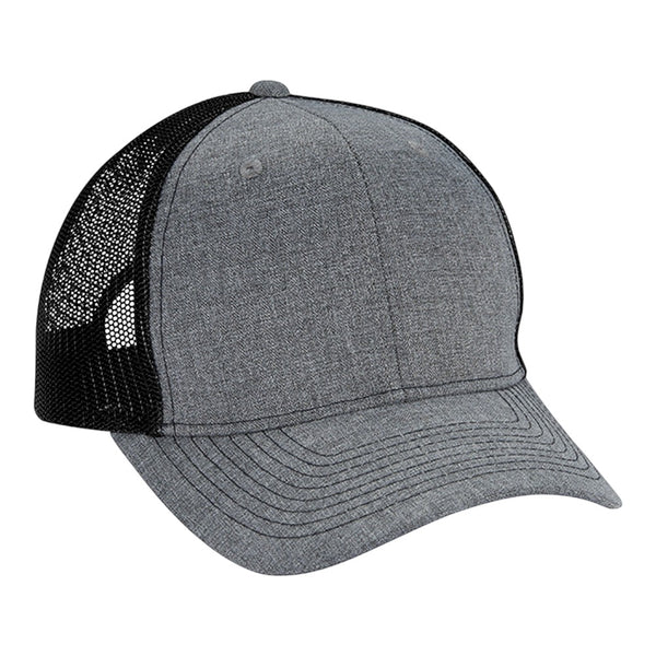 Cobra YD-6M 6-Panel Yarn Dye Suit Fabric Mesh Back Cap