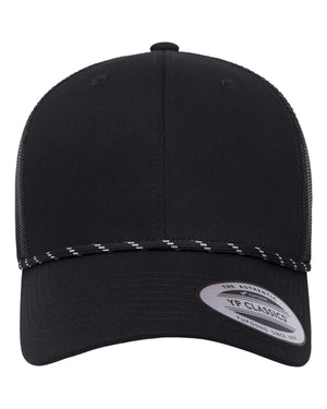 YP Classics 6606BD Retro Trucker Rope Cap - 