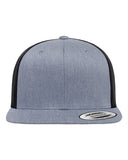 YP Classics 6609 Retro High Profile Trucker Cap Yupoong 6609