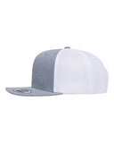 YP Classics 6609 Retro High Profile Trucker Cap Yupoong 6609